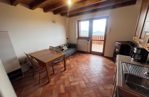 Costa Valle Imagna Apartment | Relaxation with a view