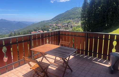 Costa Valle Imagna Apartment | Relaxation with a view