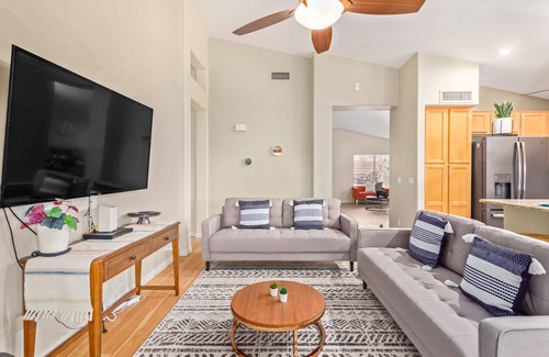 Chandler House | Relaxing Chandler Pool Escape with Game Room and Office