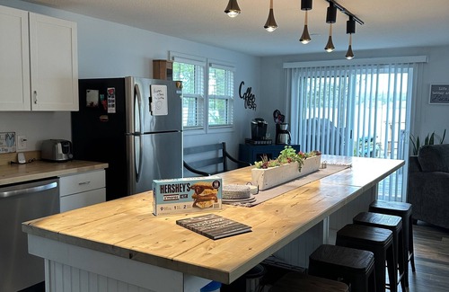 Gaylord House | Relaxing Lakefront Retreat With Private Sandy Beach on Otsego Lake in Gaylord