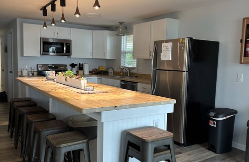 Gaylord House | Relaxing Lakefront Retreat With Private Sandy Beach on Otsego Lake in Gaylord