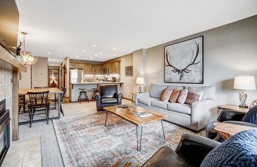 Avon Condo | Remodeled 2Br Condo, Private balcony with Beaver Creek Mountain view, steps from Avon Gondola by RedAwning