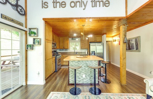 Crestline House | Remodeled Crestline Retreat: Walk to Lake Gregory!