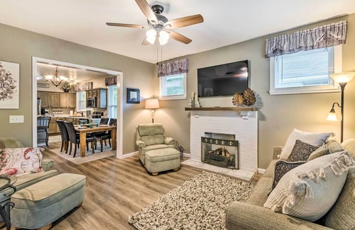 Hot Springs House | Remodeled Dtwn Hot Springs Home w/Porch!