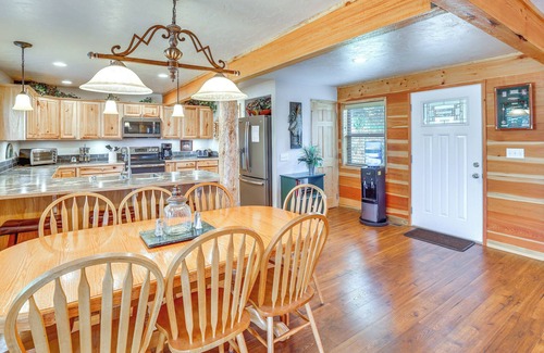 Elk City House | Remote Elk City Escape w/Decks & Mtn Views!