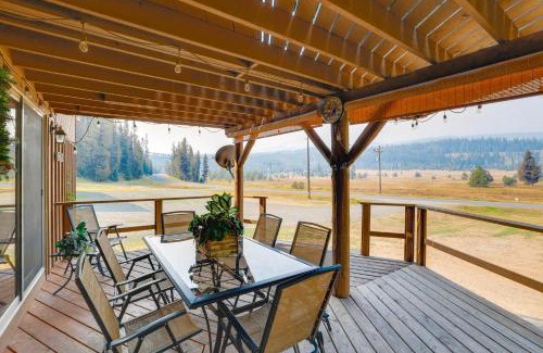 Elk City House | Remote Elk City Escape with Decks and Mtn Views!