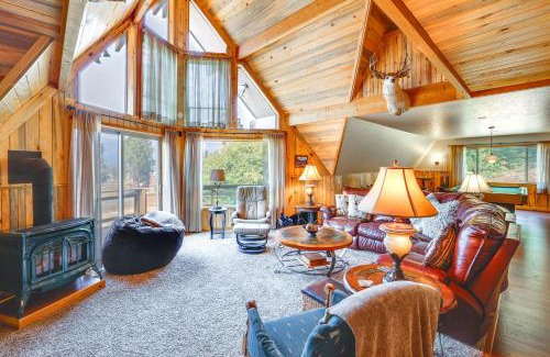 Elk City House | Remote Elk City Escape with Decks and Mtn Views!