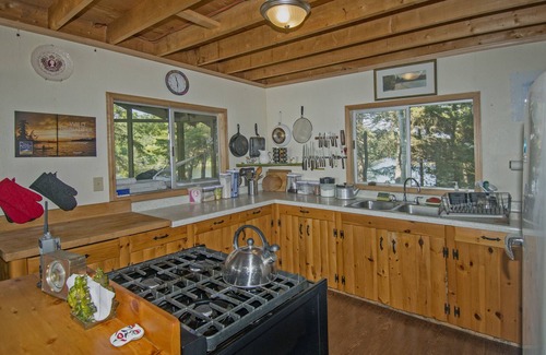 Kenora Cottage | Remote wilderness island with comforts of home