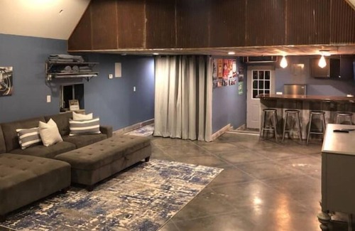 Conroy House | Renovated barn with a bar