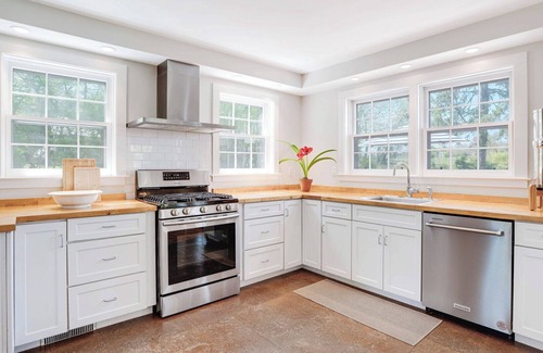 Amagansett North House | Renovated Farmhouse-Style Home With Views of South Fork Country Club,.