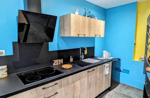 Pierrefitte-sur-Aire Cottage | Renovated apartment with sunny terrace and parking in Pierrefitte-sur-Aire