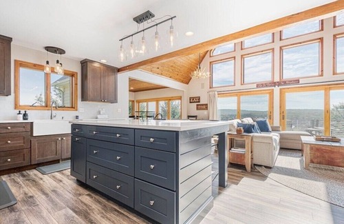 Waterfront Greens House | Renovated Home with great VIEWS! Boat dock, hot tub, dog friendly, golf course.