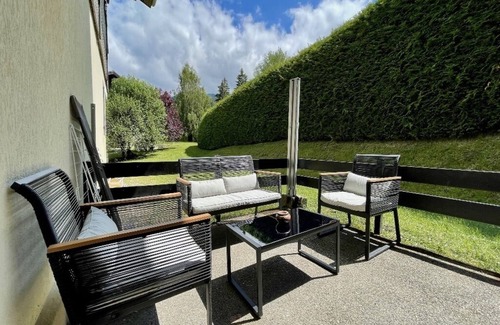 Combloux Apartment | Renovated studio with south-facing terrace. Close to Chamonix and Megève!