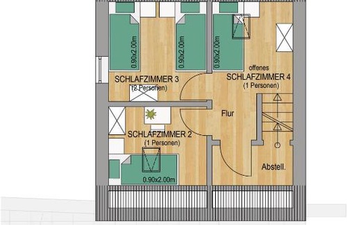 Mendig Apartment | Renoviertes Monteurhaus in Mendig für 6 Personen!