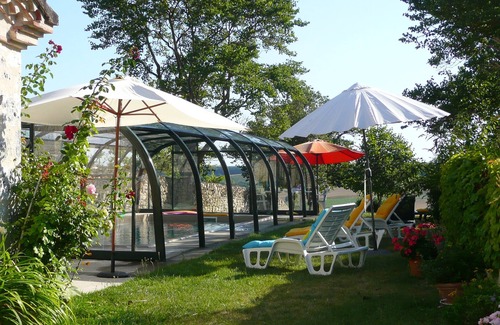 Tournecoupe Cottage | Rental Stone House Tournecoupe Gers Lomagne 7 people heated pool