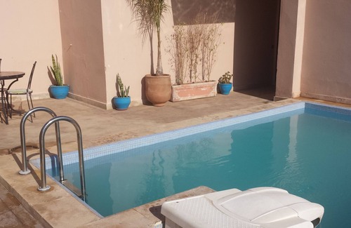 Gueliz Apartment | Residence with swimming pool on the roof, apartment with terrace in the center