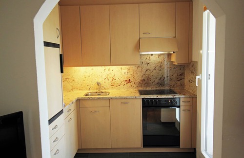 Sils-Maria Apartment | Residenza Lagrev - 2 room flat no. 005 - type 21A - raised ground floor - south