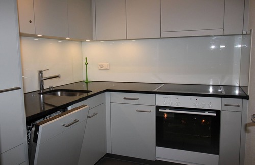 Sils-Maria Apartment | Residenza Lagrev - 2 room flat - No. 002 - Type 21A - Raised ground floor - S/W
