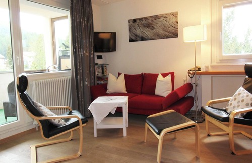 Sils-Maria Apartment | Residenza Lagrev - 2 room flat no. 102 - type 21A - 1st floor - south