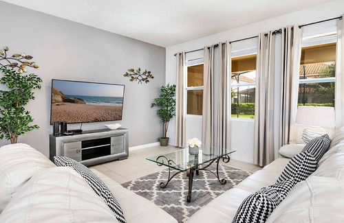 Downtown Villa | Resort 5BR Villa/Amenities/Pool&Spa/Near Disney,Shopping Plaza,Champions Gate ( 5238#)