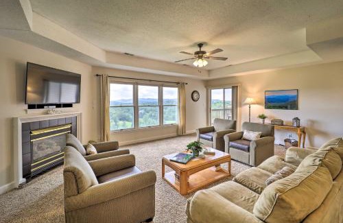 Roaring Gap Apartment | Resort Retreat with Pool and Impressive Golf Vistas!