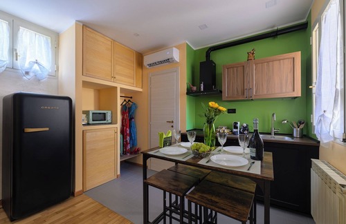 Tuscolano Apartment | Retro-vintage style House Like Once Upon a Time is a place with old-world charm