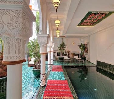 Mellah Villa | Riad LakLak Nouvelle 400m2 mit Pool in der Medina