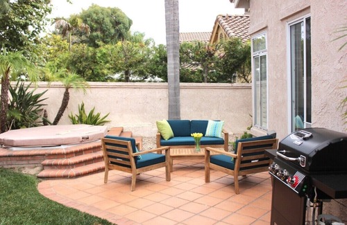 Monarch Beach House | Ritz Pointe: Gated 3-Bdrm Oasis w/Jacuzzi, Near the Beach!