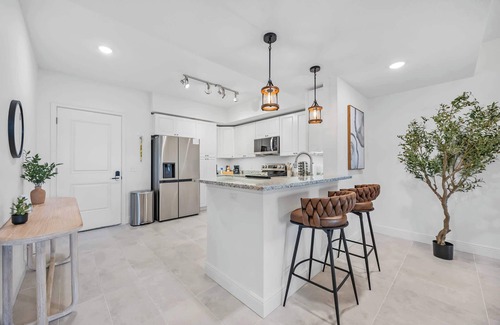 Merritt Island Condo | RIVER FLY IN: Garden View