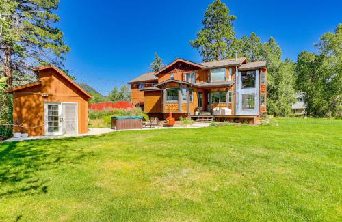 Bayfield House | Riverfront Bayfield Home with Deck and Gas Grill