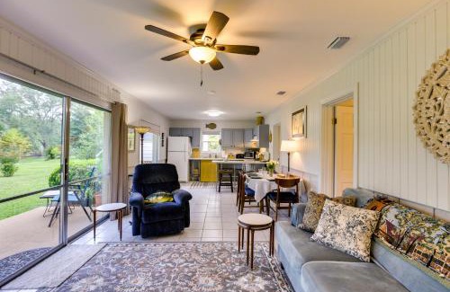 Telogia House | Riverfront Florida Escape with Grill and Fire Pit!