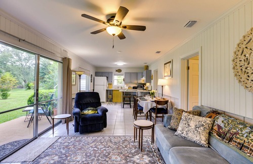 Telogia Cabin | Riverfront Florida Escape w/Grill & Fire Pit!