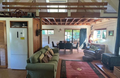 Turangi House | Riverside holiday house perfect for fishing, walking, biking, skiing & relaxing
