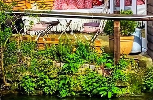 Cormeilles House | Riverside House & Terrace in Village & Restaurants, Wood Burning Stove, Walking
