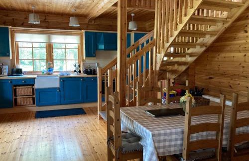 Ballyconnell House | Riverside log cabin