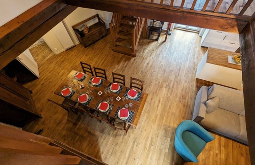 Saint-Aigny Cottage | Riverside Retreat: Historic Watermill with Private Terrace, Fireplace, and Scenic Views in Brenne Park