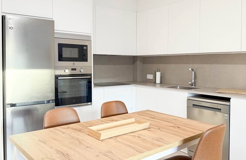 Sanxenxo Apartment | Rocafort apartment, with swimming pool, meters from the beach