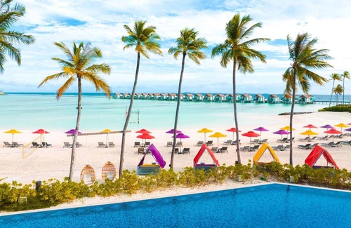 Farukolhufushi Island House | Rock Star Overwater Villa, Hard Rock Hotel, Outdoor Deck, 2 Bedrooms