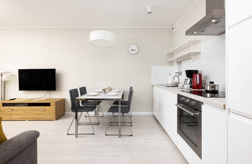 Trzebiatow Apartment | Rogowo Pearl 2108 | Balcony | Pool | AC