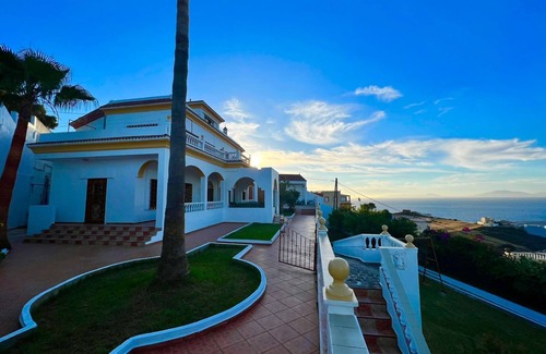 Ksar es Seghir Villa | romantic beach town villa, with swimming pool
