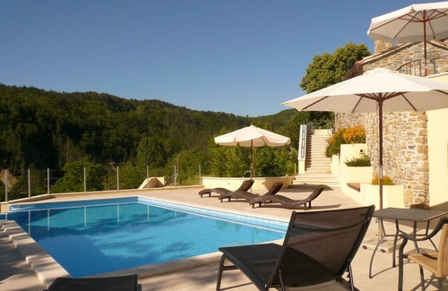 Buzet Villa | Romantic-serene villa - heated swimming pool and superb view of the valley