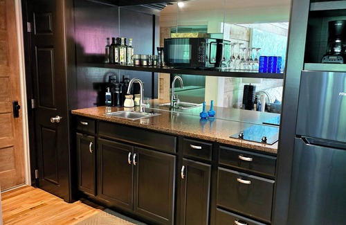Sandisfield House | Romantic weekend getaway for two! featuring a fireplace and hot tub,