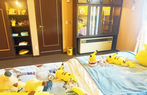 Yoshioka Hotel | Room 403 Pikachu Family Room Luxury BBQ Plan Charb/Kitagunmagun Gunma