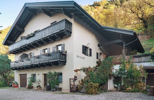 Fie allo Sciliar Apartment | Room 'Alter Fausthof Lona' with Mountain View, Shared Terrace and Wi-Fi