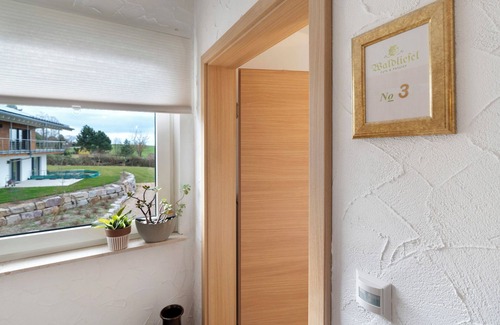 Hallwangen Apartment | Room 'Doppelzimmer 3 Premium' with Shared Terrace, Shared Garden and Wi-Fi