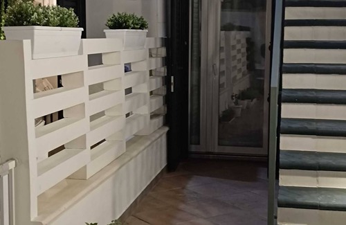 Tiggiano House | Room 'Stanza Firenze' with Shared Terrace, Wi-Fi and Air Conditioning