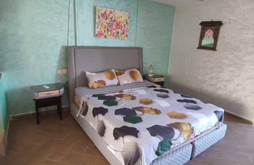 Ouzoud Bed & Breakfast | Room with veranda terrace.