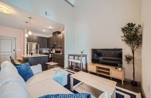 Leander Apartment | Roomy 2B Loft Getaway | Sleeps 5 | Pool, Gym, Pkg, Pet Wash