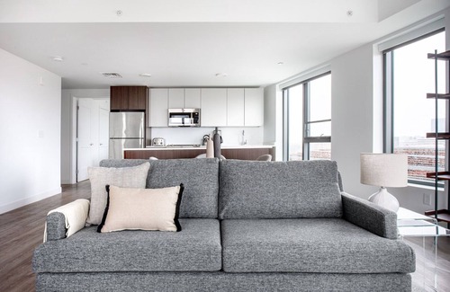 Central Square Apartment | Roomy Central Square 2BR w/Gym, W/D, Doorman, near T, by Blueground