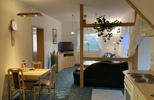 Schwielochsee Apartment | "Rose" vacation apartment in country house style with outdoor sauna and lots of nature